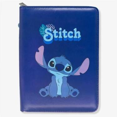 Imagem de Caderno Com Pasta 21x14 Stitch 10073160 - ZONA CRIATIVA
