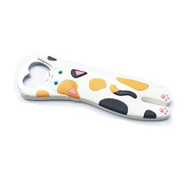 Imagem de SHFICDJ Abridor de garrafa em forma de gato, aço inoxidável, em forma de gato, abridor de garrafa