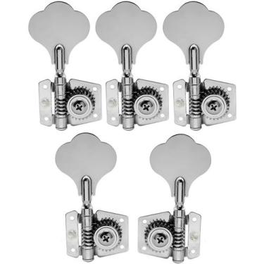 Imagem de Tarraxa Cromada Baixo Vintage Jazz Bass Thida 5 Cordas 4x1