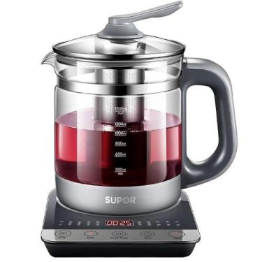 Imagem de Chaleira Elétrica Wokex 1,5L - 1000W - Vidro de Borosilicato