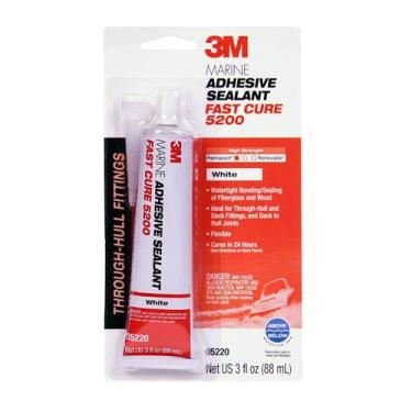 Imagem de Selante 3M Marine Fast Cure 5200 - Cola Permanente para Embarcações