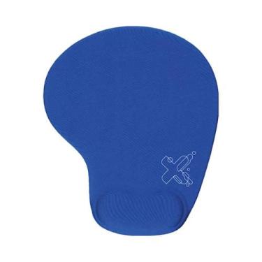 Imagem de Mousepad Ergônomico Maxprint Smart - Apoio de Pulso em Gel - Azul - 60