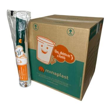 Imagem de Copo Descartável 180ml Água Suco Refri 100 Unidades - ABNT - Minaplast