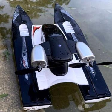 Imagem de Barco Veleiro de Controle Remoto - Iate para Lago - Brinquedo de Motor