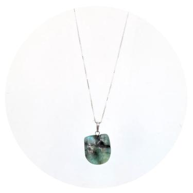 Imagem de Colar 50Cm Esmeralda Em Medalha - Natural p. Vecchio Joias