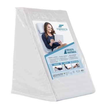 Imagem de Travesseiro Fibrasca Encosto Anatom Triangular Canais Massageadores - 4177