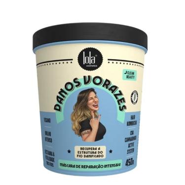 Imagem de Máscara de Reparação Lola Cosmetics Danos Vorazes 450g