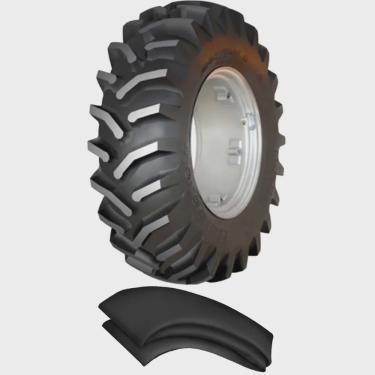 Imagem de Kit Pneu Máquinas Agrícolas Trator 12.4-24 Frontiera 2 10l Maggion + Camara