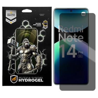 Imagem de Película para  Xiaomi Redmi Note 14 Pro 5G - Privacidade Hydrogel - Gshield