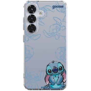 Imagem de Capa Gocase Modelo Slim Air Compatível com a Linha Galaxy S - Elegant Stitch (Transparente, Galaxy S25 Plus)