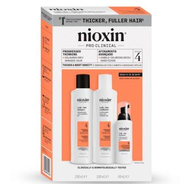 Imagem de Nioxin Sistema 4 Kit c/ Shampoo 150 ml+Condi 150ml+Trat 40ml
