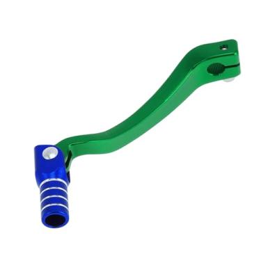 Imagem de INFINAUTO Alavanca de câmbio dobrável de motocicleta para Kayo T6 Pedal Shift Braço Verde Azul Prateado