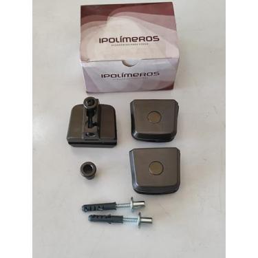 Imagem de Kit 02 Janela pivotante V/A capela de vidro temperado - Ipolímeros (Champanhe)