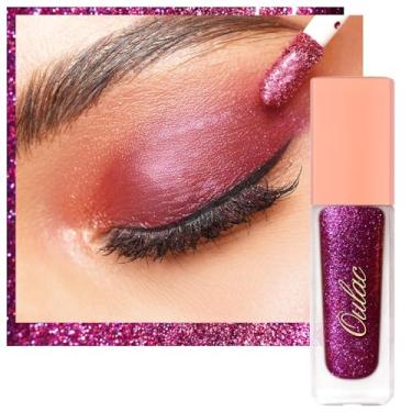 Imagem de Oulac Sombra Líquida Com Glitter - Acabamento Metálico, Brilho Suave, Vegana E Cruelty-Free, 5,4G (06)