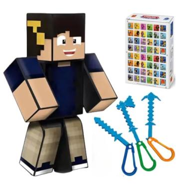 Imagem de Boneco Articulado Marcelo DRV 25cm + Acessórios +Jogo Memória - Algazarra