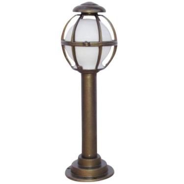 Imagem de Balizador Poste Montevidéu Colonial Alumínio para Jardim Área Externa 