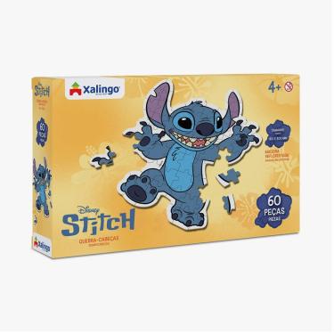 Imagem de Quebra Caneça Stitch com 60 Peças Xalingo