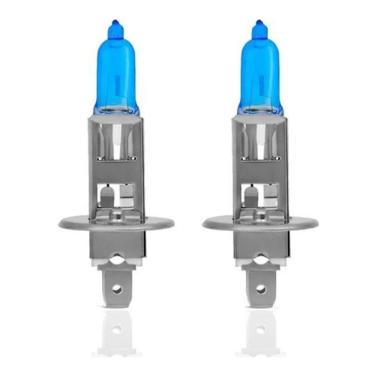Imagem de Par Lampadas Farol Milha Super Branca H1 Omega 3.0 92 A 98