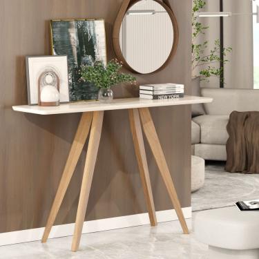 Imagem de Aparador Hall De Entrada Monaco Pés Em Madeira Maciça