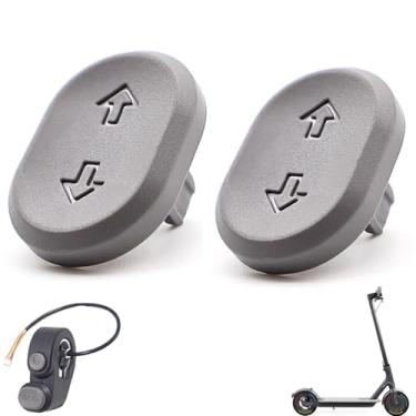 Imagem de 2 peças de botão de interruptor de seta de scooter para Ninebot F2/F2 Plus/F2 Pro/E2 PRO/MAX G2/F2 Pro, botão de substituição, acessórios de trotinete