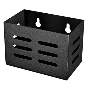 Imagem de Luwanburg Captador de tampa de garrafa preto montado na parede pequeno refrigerante de cerveja balde balde montado