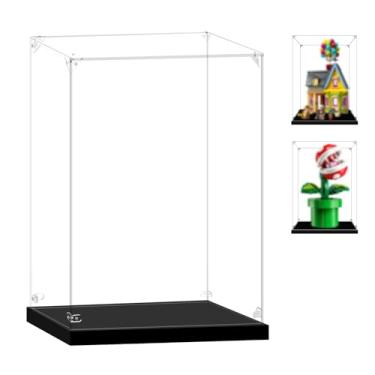 Imagem de LILIKAKA Vitrine De Acrílico Para Lego 43217 Up House Ou 71426 Piranha Plant, 20 X 15 30 Cm (8 6 12 Polegadas), Proteja Seus Itens Colecionáveis Da Poeira Com Uma Transparente