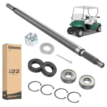 Imagem de 10L0L EZGO TXT Lado do eixo do eixo da roda traseira substitui OEM #20377G11, serve para carrinho de golfe TXT Electric 1994-Up