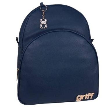 Imagem de Mochila Maternidade Baby Classic Deluxe Azul Marinho