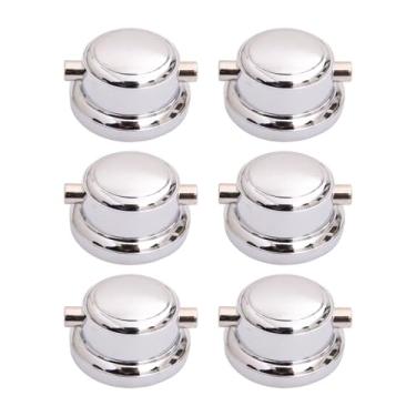 Imagem de Kokiya Lugs para caixa, peças de reposição para instrumentos de percussão de ponta dupla, orelhas de bateria com almofadas, acessórios de ferragens para, 6 Conjunto