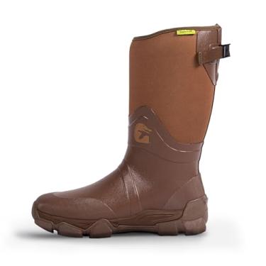 Imagem de Gator Waders Bota masculina Omega Flow Hunting durável, leve, 35,5 cm de altura com reforço ajustável na panturrilha e forro de malha de ar, Latido, 44