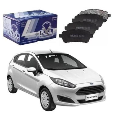 Imagem de Jogo de pastilhas de freio dianteira new fiesta, suzuki swift, 1.5 1.6