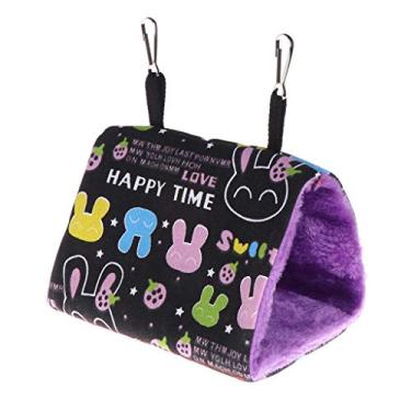 Imagem de Casa de ninho de pássaro, cama suspensa, cama de inverno, quente, cabana de pássaros, barraca, barraca, felpudo, pássaros, cabana, refúgio, para periquito, calopsita, conure, periquito, periquito,