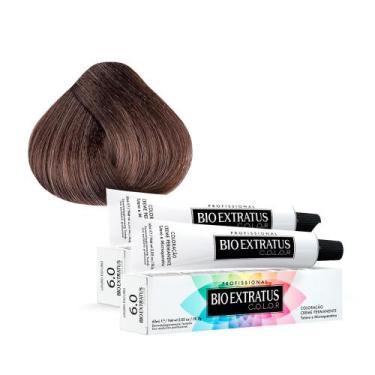 Imagem de Kit 2 Tintura Creme Bio Extratus Color Louro Escuro 6.0 60ml