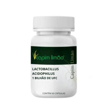 Imagem de Lactobacillus Acidophilus 1 Bilhão De Ufc 60 Cápsulas - Capim Limão