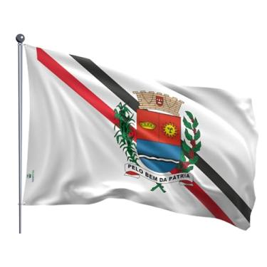 Imagem de Bandeira do Município de Araras Dupla Face Estampada Tamanho 70x100cm