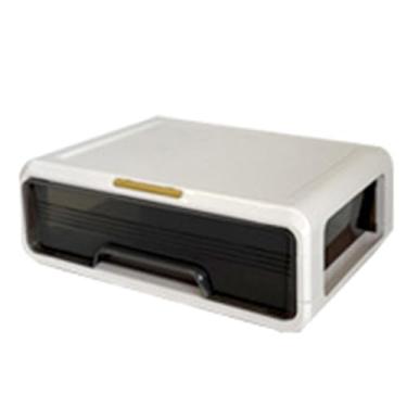 Imagem de Organizador de mesa com gaveta de mesa de mesa de mesa de mesa de mesa organização de desktop para coleção doméstica Cosméticos Office Supplies Creme resistente Multifuncional (1 camada)