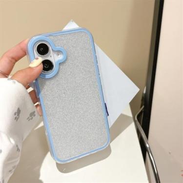 Imagem de Capa de celular 2 em 1 com glitter brilhante para iPhone 16, 15, 14 Plus, 13, 12, 11 Pro Max, estrutura rígida, capa traseira transparente e brilhante (para iPhone 13 Pro Max/2)