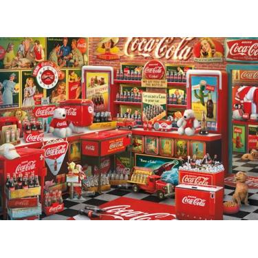 Imagem de Schmidt Jogos 59915 Coca Cola, Loja nostálgica, quebra-cabeça de 1000 peças