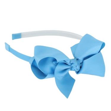 Imagem de Tiara Infantil Arquinho de Cabelo com Laço Boutique (Turquesa)