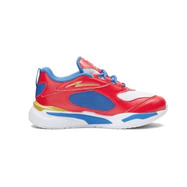 Imagem de PUMA - Tênis infantil Rs-Fast RWB, Puma Branco/vermelho de alto risco/azul forte, 2 Little Kid