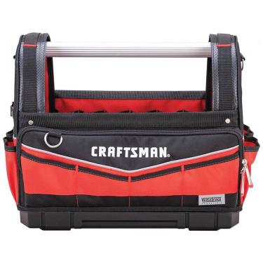 Imagem de Bolsa de Ferramentas Organizadora com 32 Compartimentos, CRAFTSMAN CMST17621, Vermelho