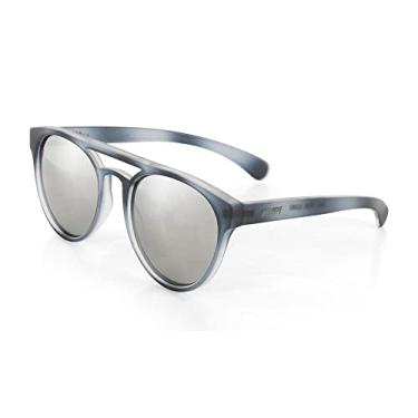 Imagem de Óculos de Sol Hupi Furka Cinza Cristal - Lente Prata Espelhado - para rostos Grandes, Cor: Cinza