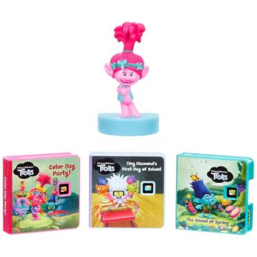 Imagem de Coleção de Histórias para Máquina dos Sonhos Little Tikes, 1 Personagem e 3 Historias, DreamWorks Trolls