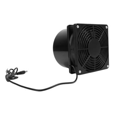 Imagem de ZJchao Ventilador Solar, Ventilador de Estufa 5W 5V de Exaustão de Flange Movido a Energia Solar de Painel Com de Ventilação de Duto Resistente à água IP65 para Janelas de Casas de Animais de