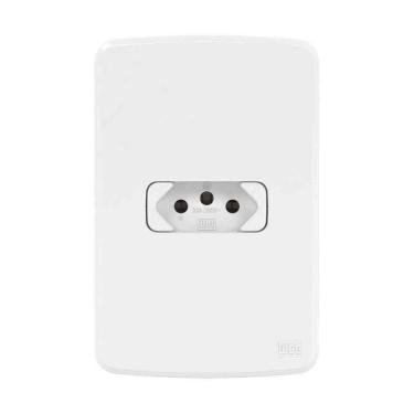 Imagem de 1 Kit Linha Composé Weg Tomada 20A + Placa com Suporte