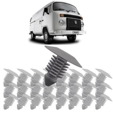 Imagem de Kit 10 Presilhas Grampo Do Revestimento Da Porta Vw Kombi - Mestre da 