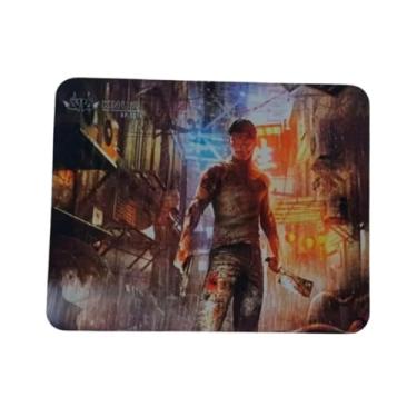Imagem de Mouse Pad Gamer, Design Futurista com Arte de Batalha, 3 Estampas, Acabamento Premium (03)