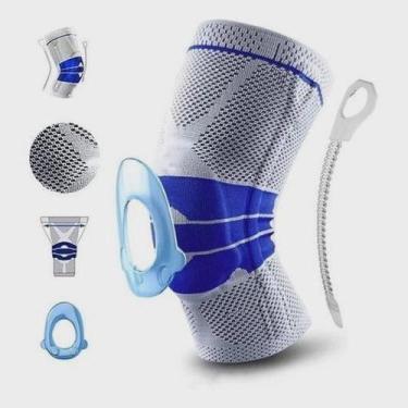 Imagem de Joelheira De Compressão Ortopédica Amortecedor De Silicone Tamanho M -