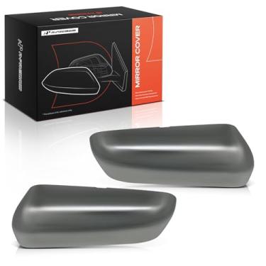 Imagem de A-Premium 2 peças de tampas de espelho retrovisor do lado do motorista e do passageiro - compatível com Ford F-150 F150 2009-2014 - cromado