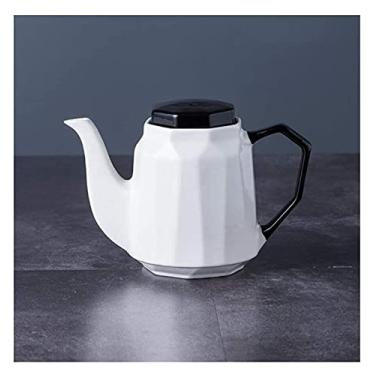 Imagem de ngddf2haa Garrafa de vinagre de azeite de oliva, garrafa dispensadora de azeite de oliva 550 ml, cerâmica moderna molho de soja vinagre galheteiro garrafa dispensador de condimentos com tampa, garrafa